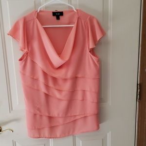Peach dress shirt
